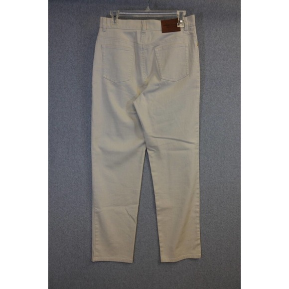 Women's Ralph Lauren Jeans & Co. Green Label ivory colored jeans size 10 regular - Picture 2 of 8